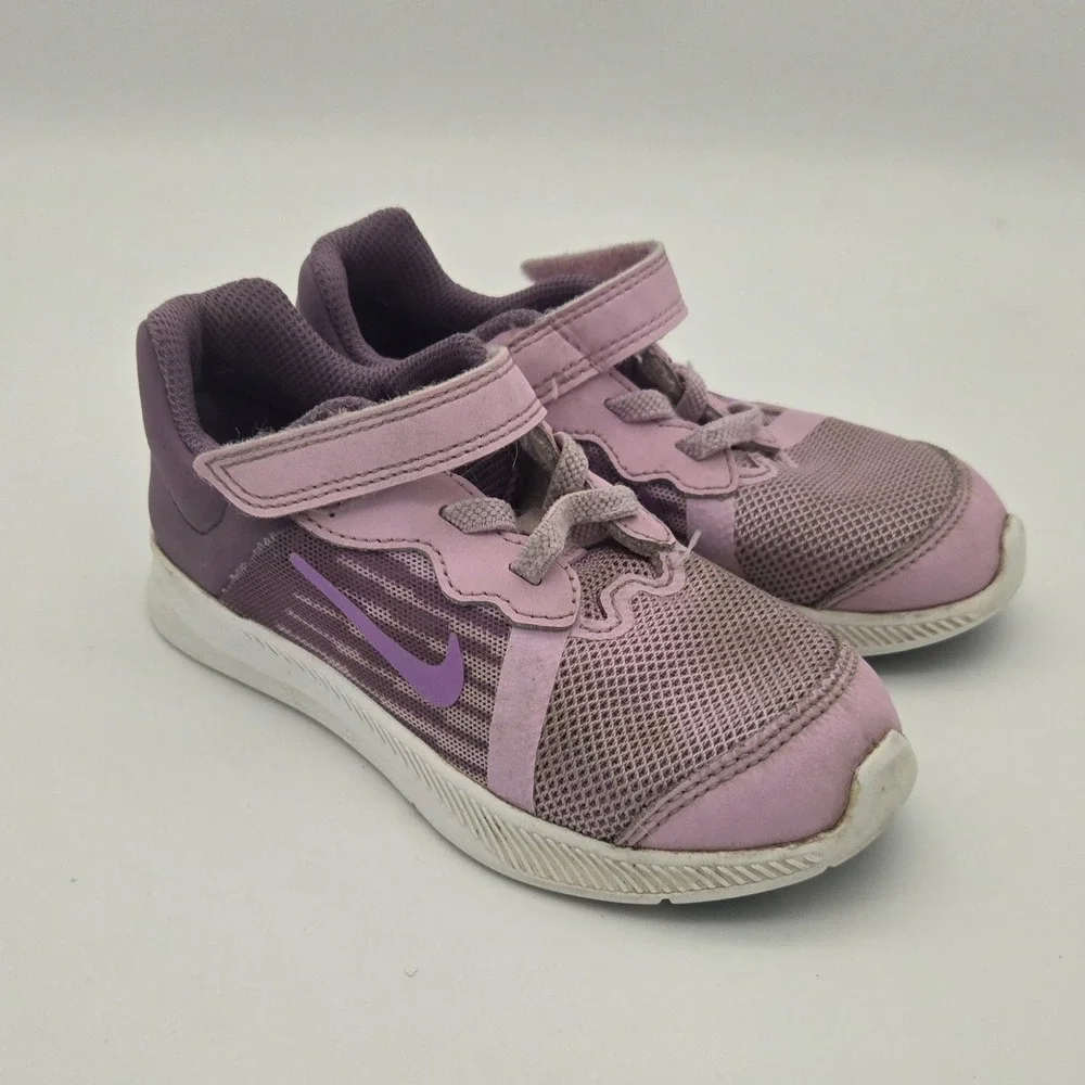 Nike Downshifter 8 Toddler Purple Athletic shoes Size 9C Sneakers 922859-601
